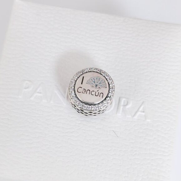 Pandora I Love Cancun Seashell Exclusive Travel Vacation Exclusive Bead Charm - Picture 6 of 7